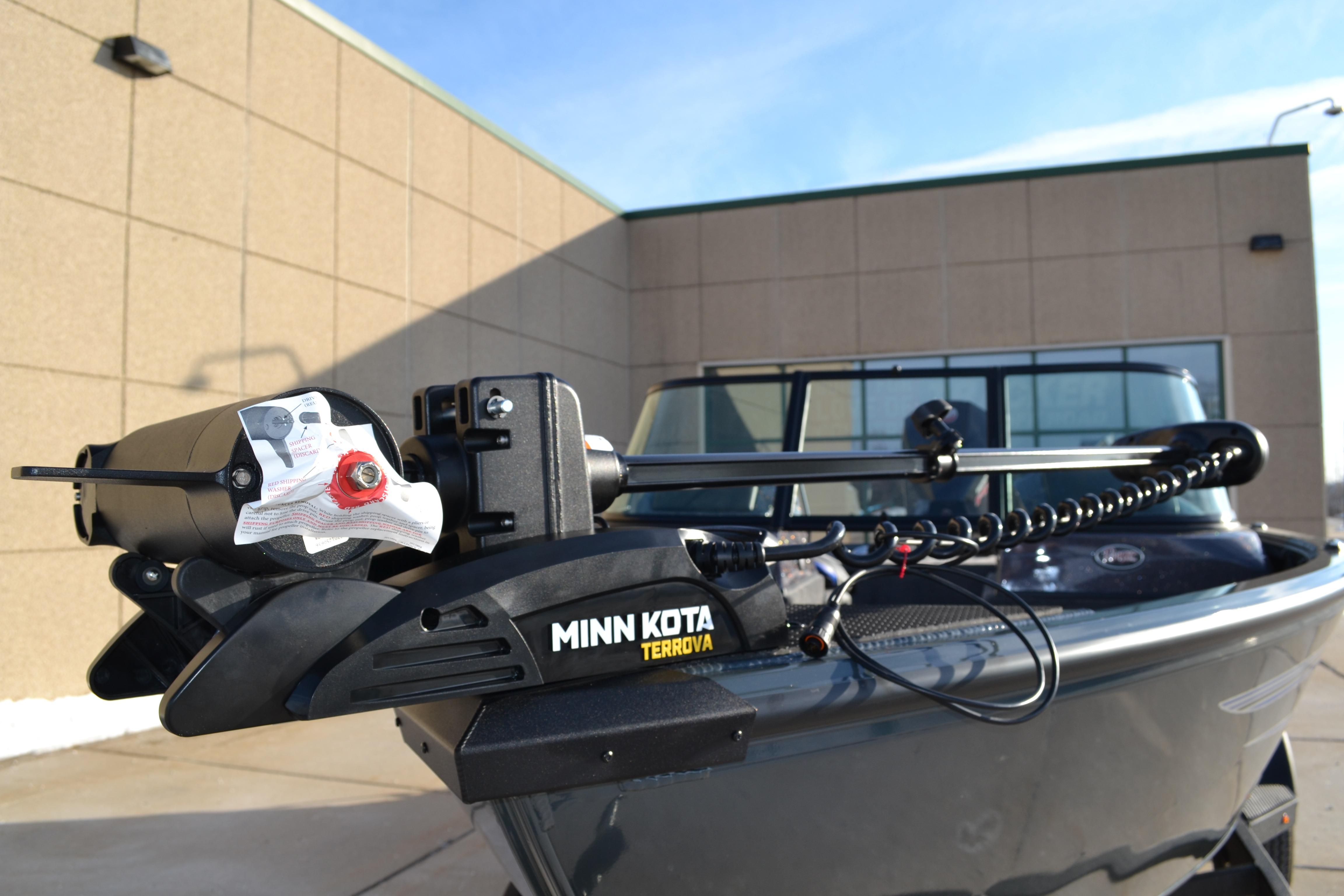 2026 Ranger VS1882SC Reata boat with Minn Kota Terrova trolling motor.