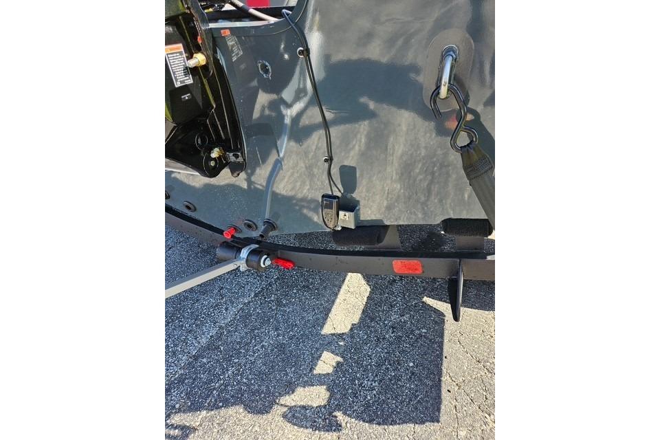 2026 Ranger VS1882SC Angler boat trailer hitch and wiring details.