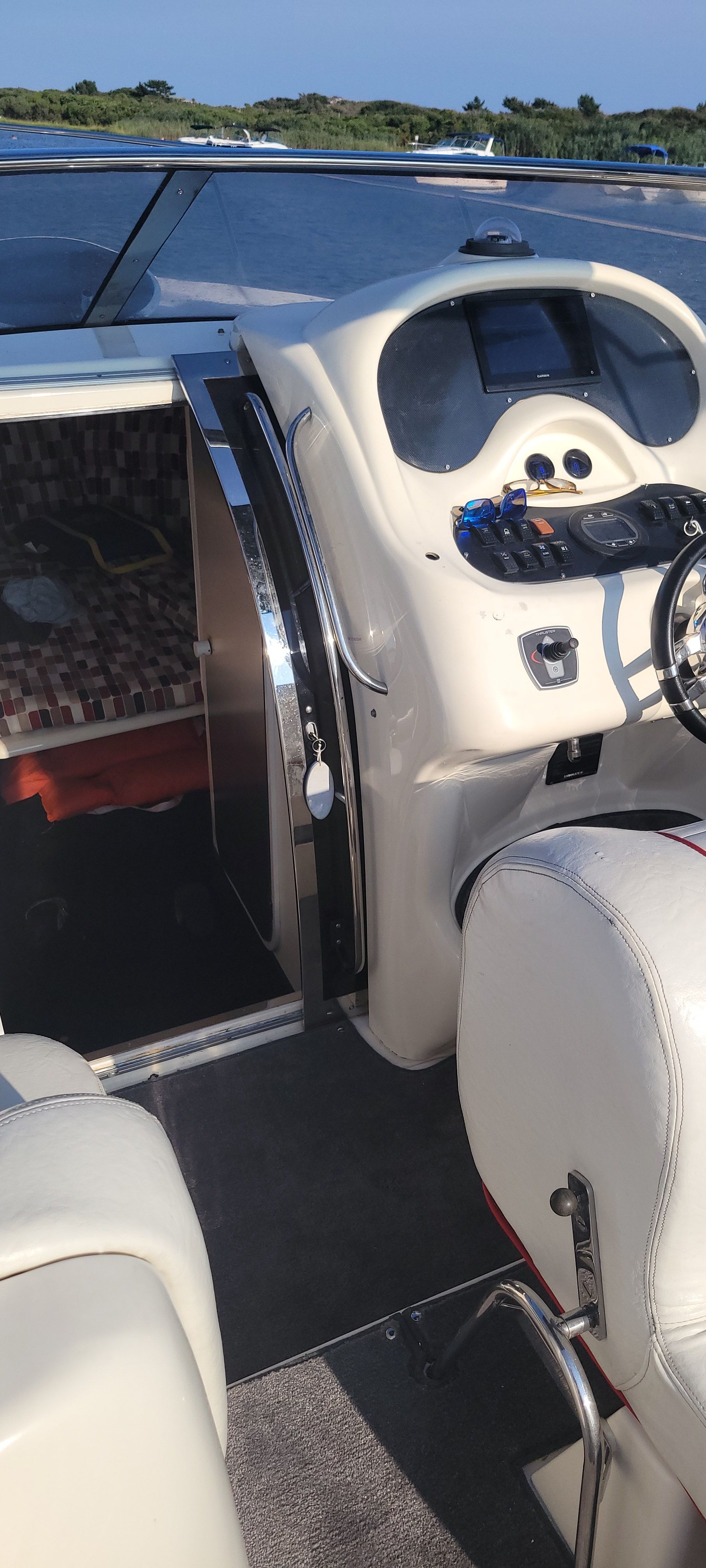 Interior of a 1994 Sunseeker Hawk 31 boat.