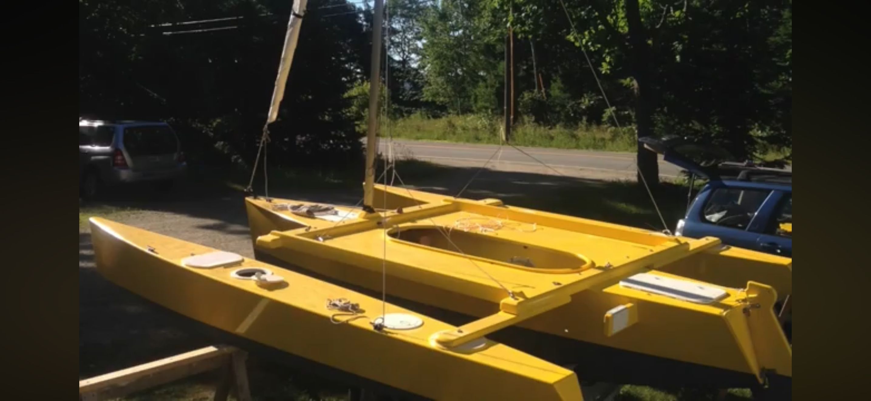2000 Custom Trimaran Sailboat