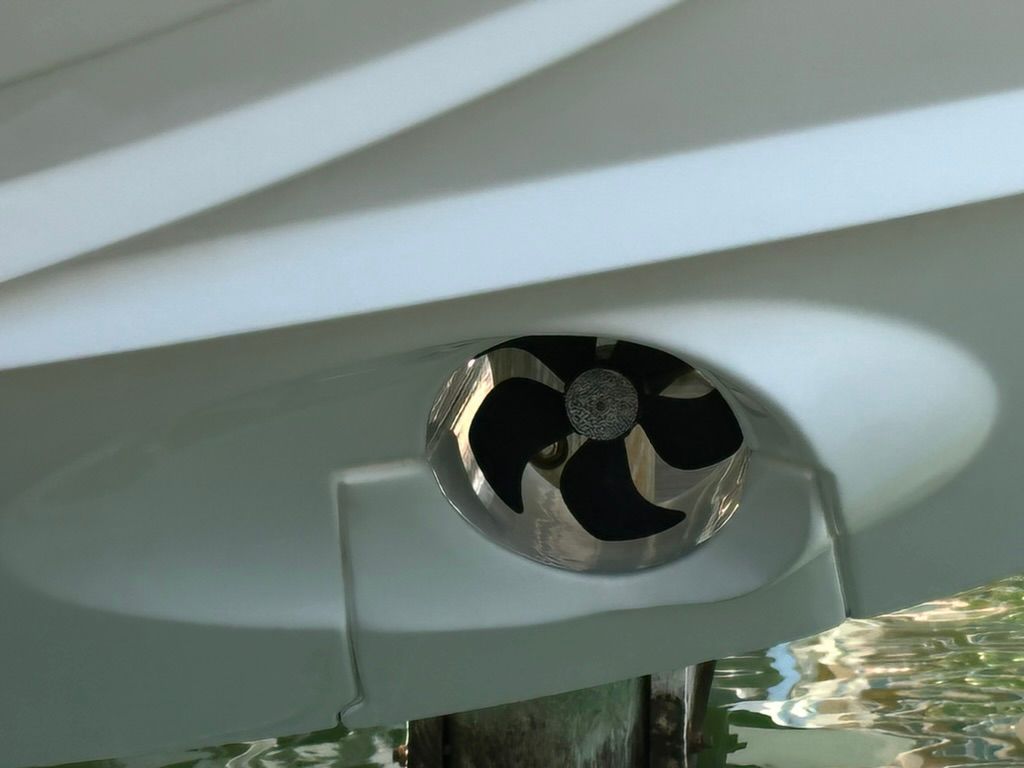 Bow thruster of Beneteau Gran Turismo 32, 2024 model.