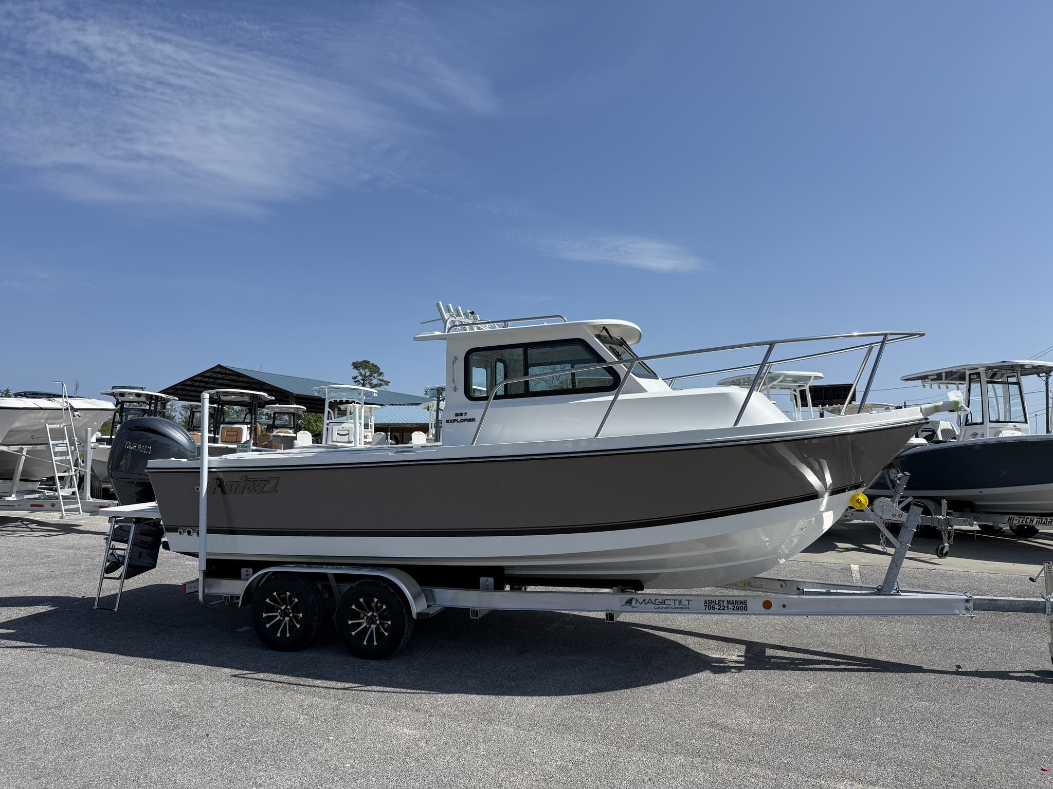 2026 Parker 227 Explorer WITH AC AND SEAKEEPER RIDE