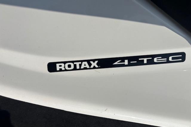 Close-up of 2010 Sea-Doo GTX 155 featuring Rotax 4-TEC engine label.