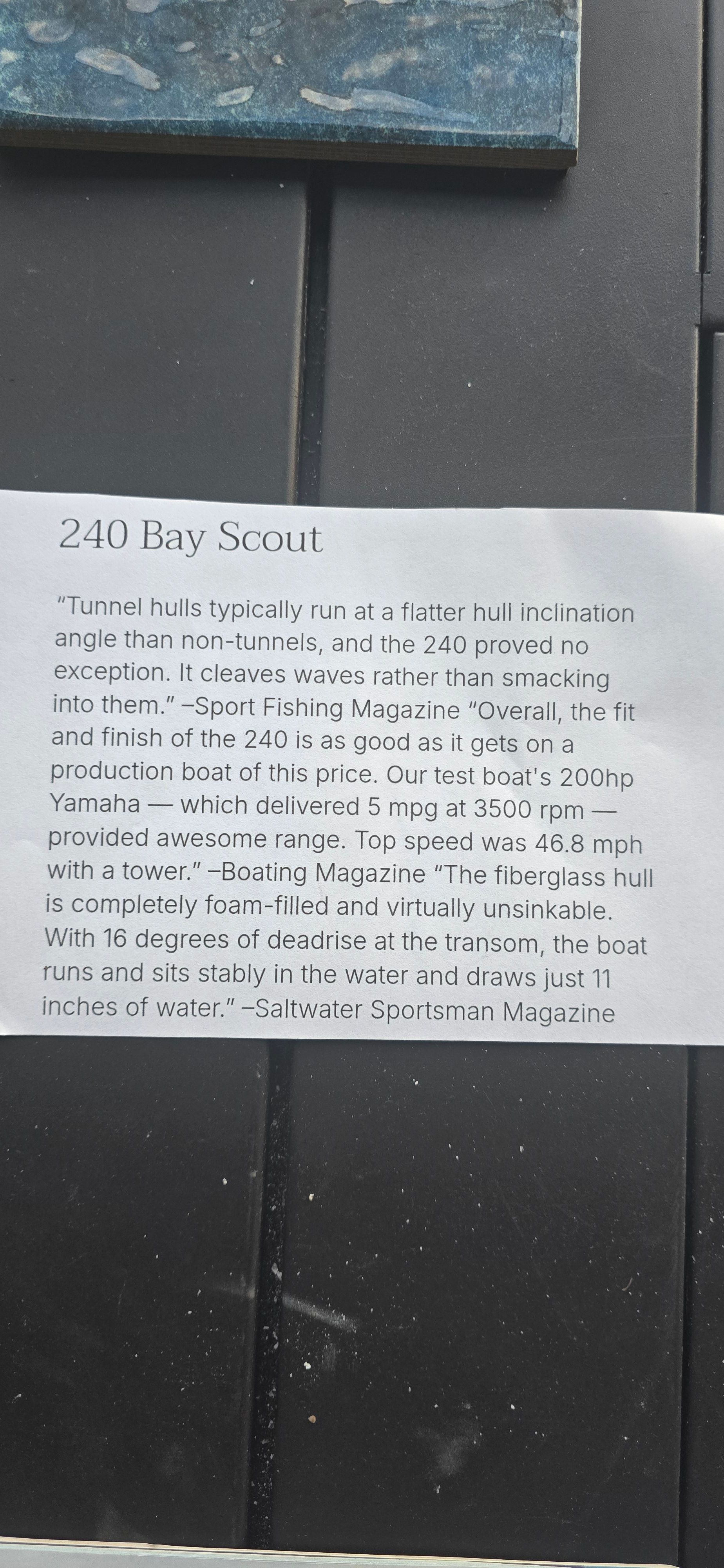 2004 Scout 240 Bay Scout - 12