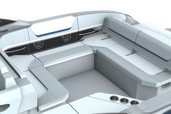 Manufacturer Provided Image: 2026 Formula 360 Crossover Bowrider I/O interior with sleek seating and modern design.
