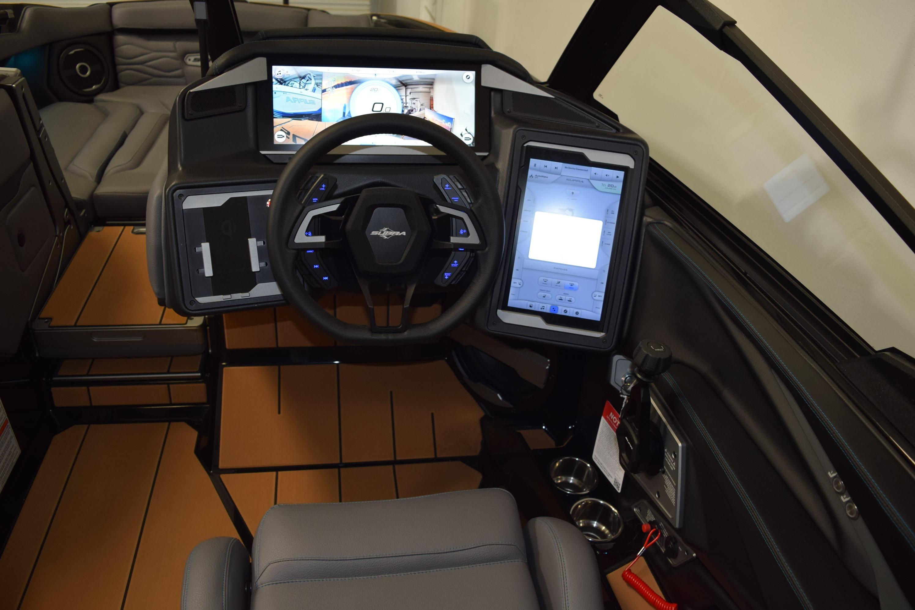 2026 Supra SL 550 interior with advanced dashboard and digital displays.