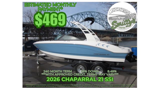 2026 Chaparral 21 SSI Sport