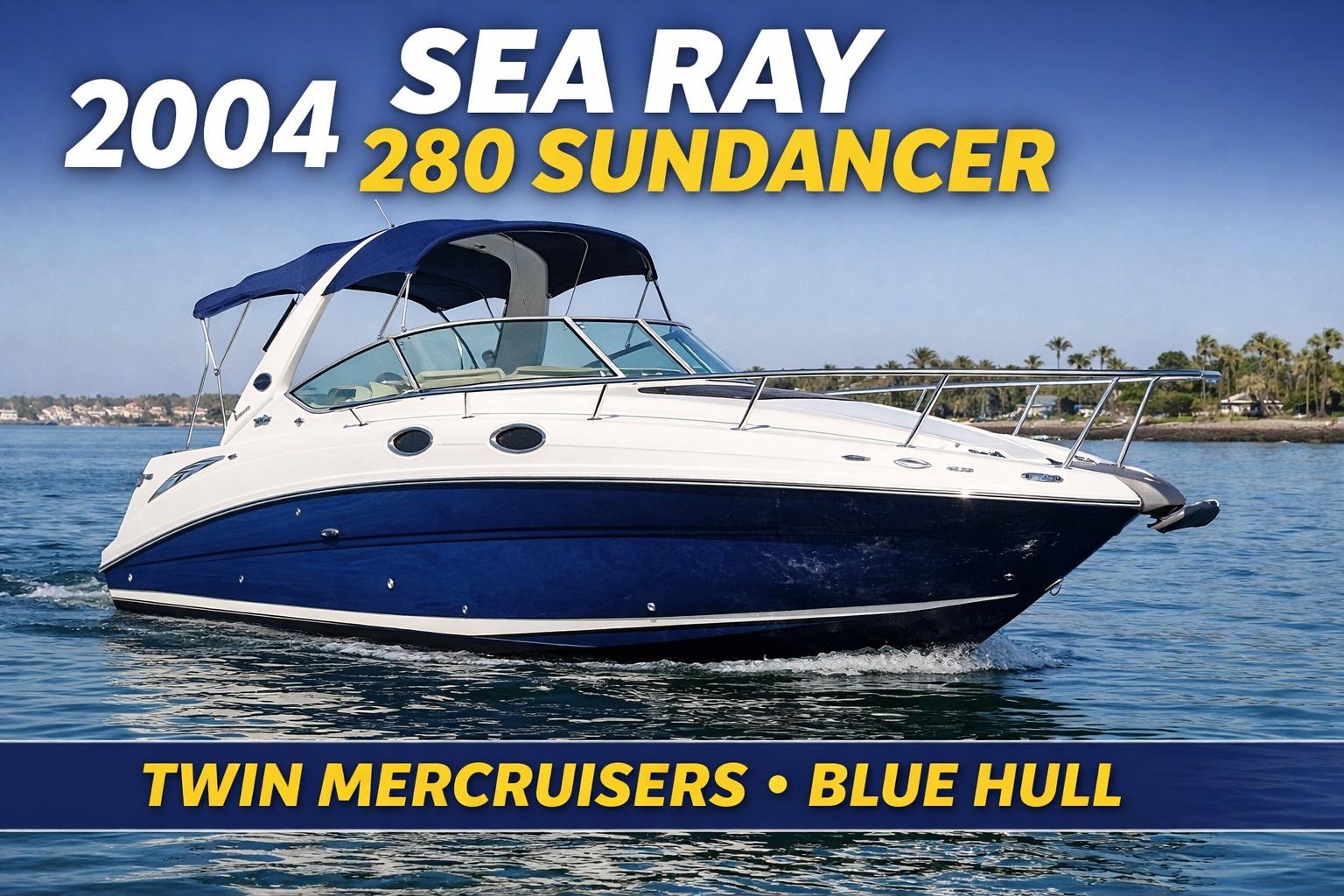 2004 Sea Ray Sundancer 280