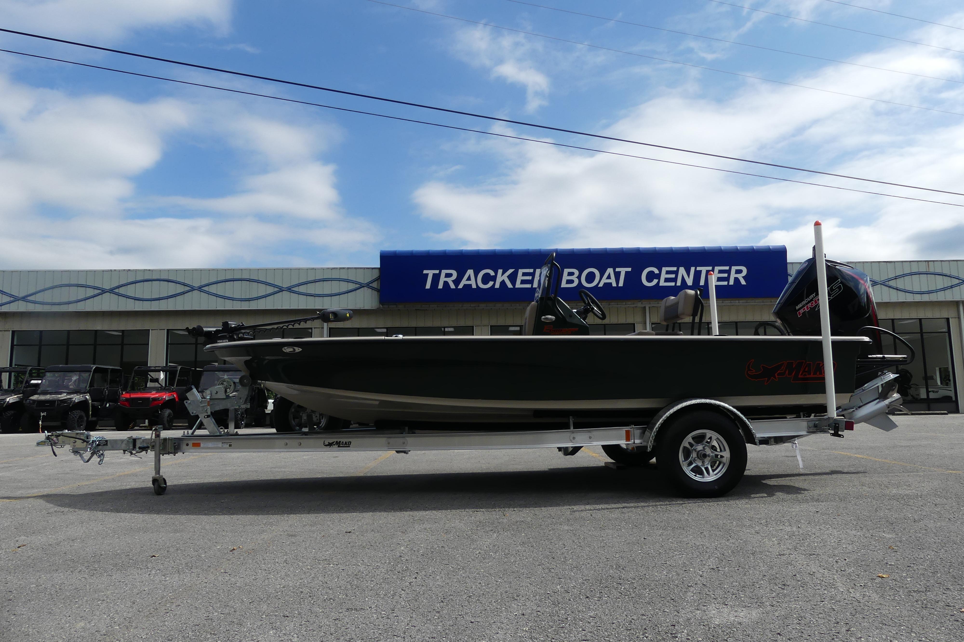 2025 Mako 18 Pro Skiff Backwater Edition at Tracker Boat Center.