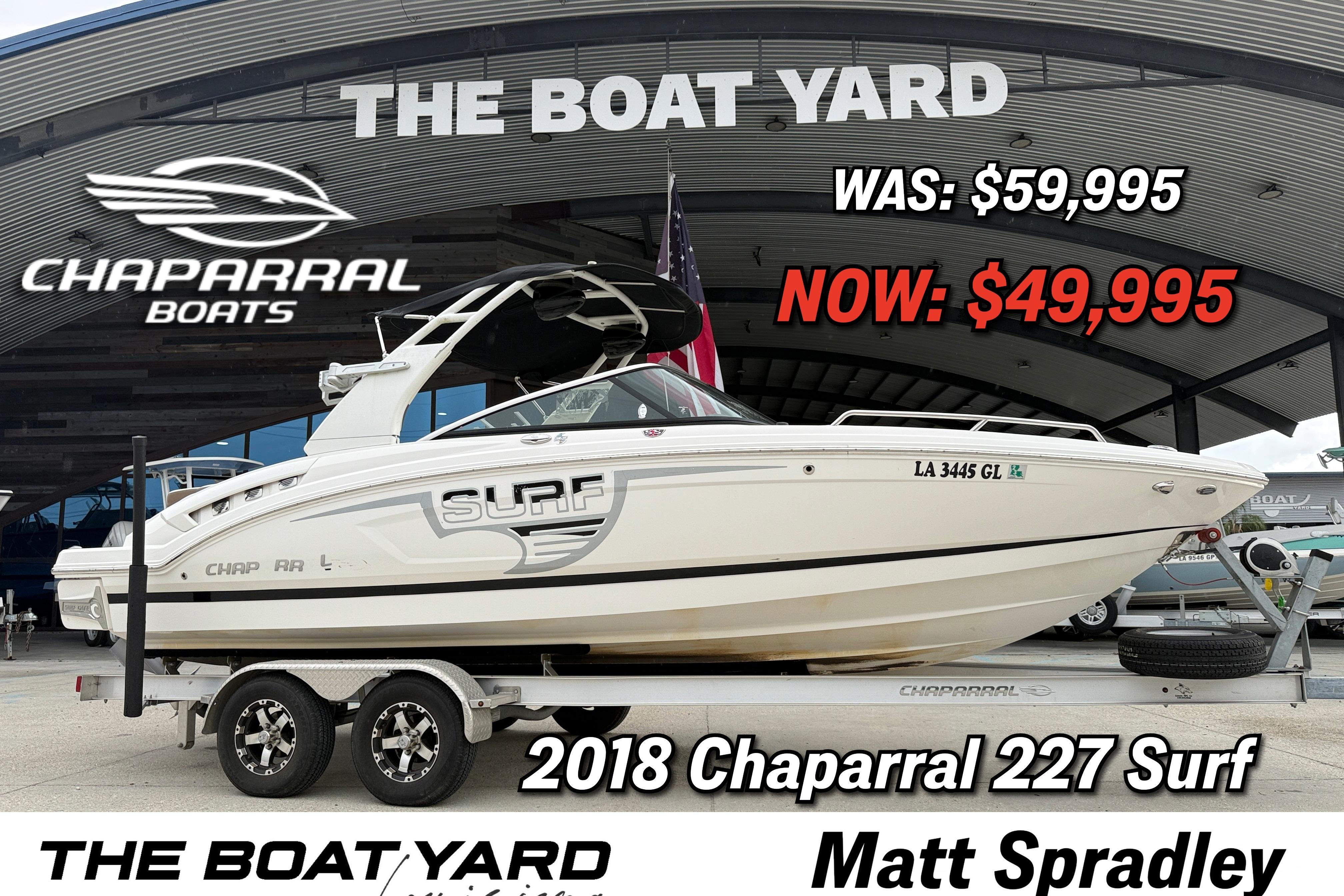 2018 Chaparral 227 SSX Surf