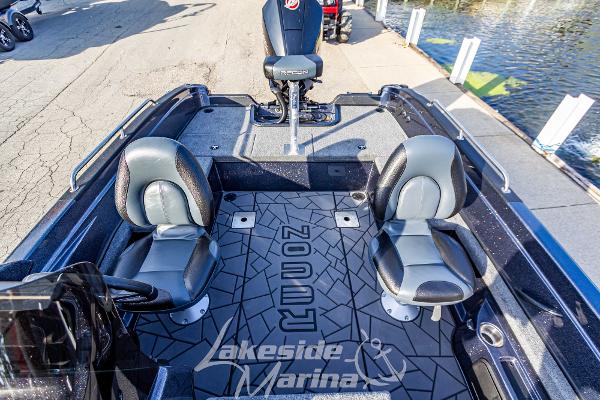 2024 Recon 985 SC boat interior at Lakeside Marina.