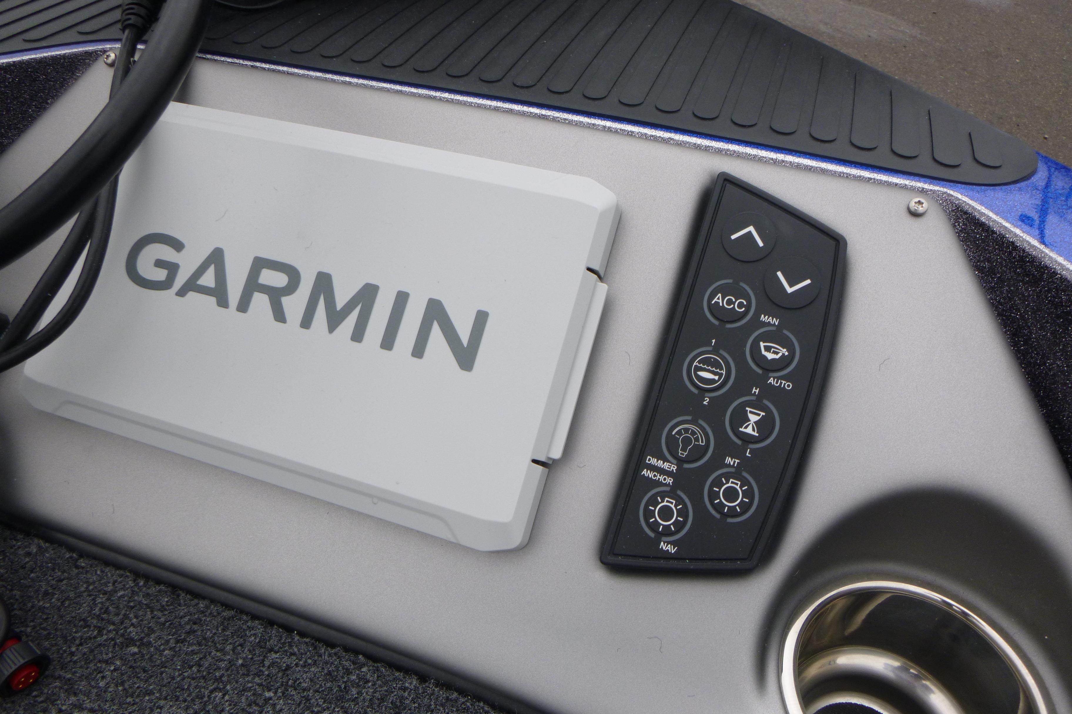 Control panel of 2026 Ranger 620FS Cup Equipped with Garmin display.