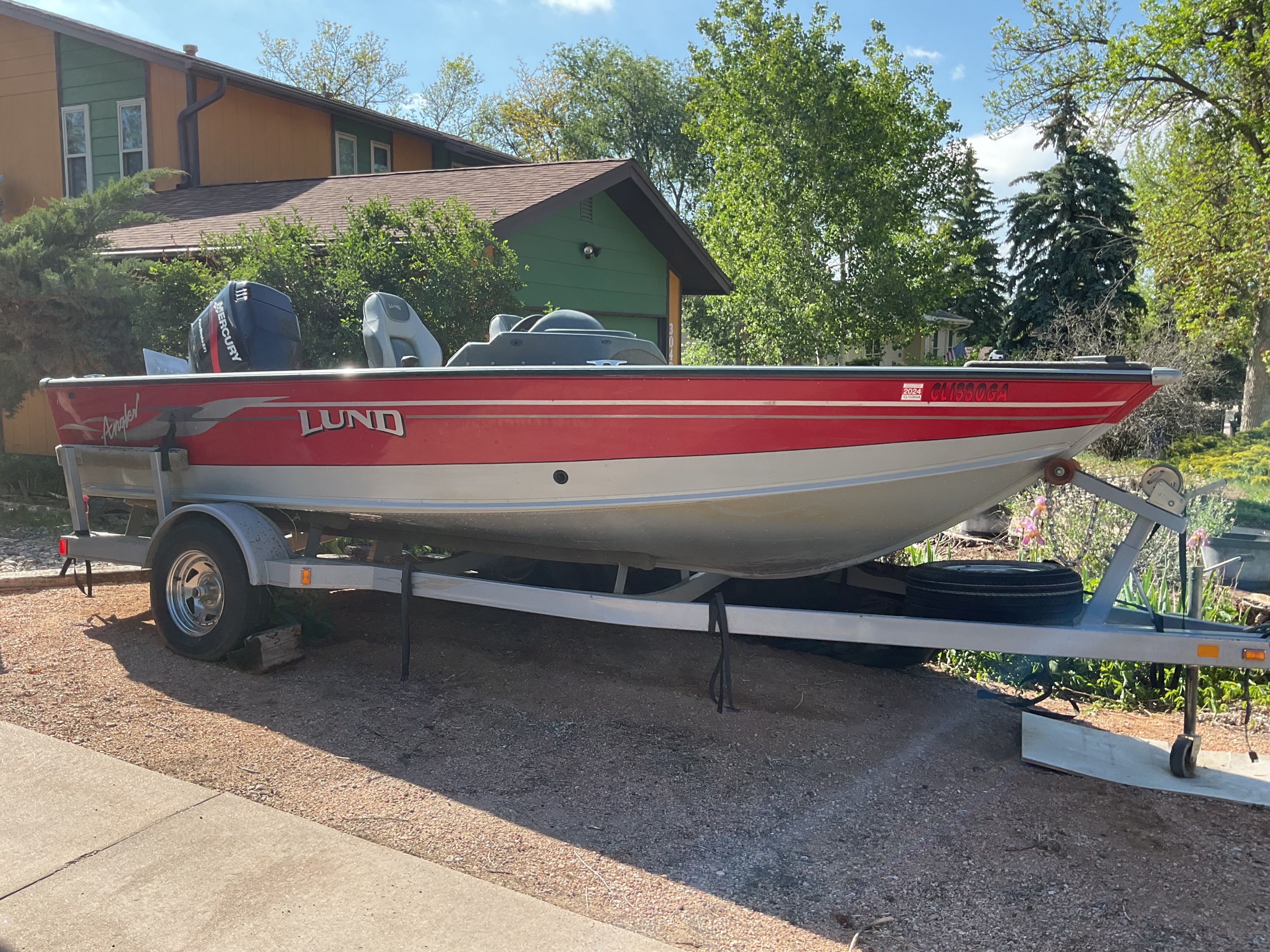 2004 Lund Angler 17