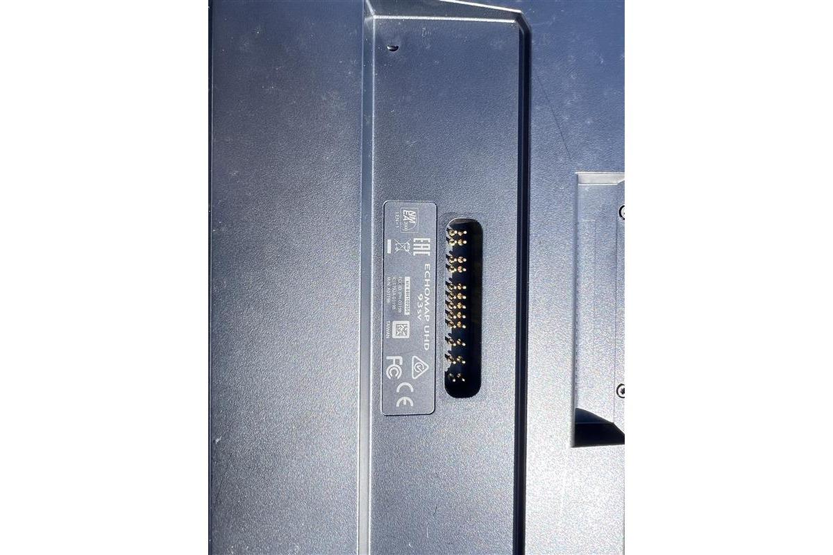 Close-up of electronic connector on 2021 Tracker Pro Team 175 TXW boat.
