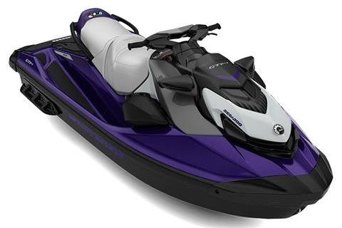 2025 Sea-Doo GTI SE 130 jet ski in sleek purple and black design.
