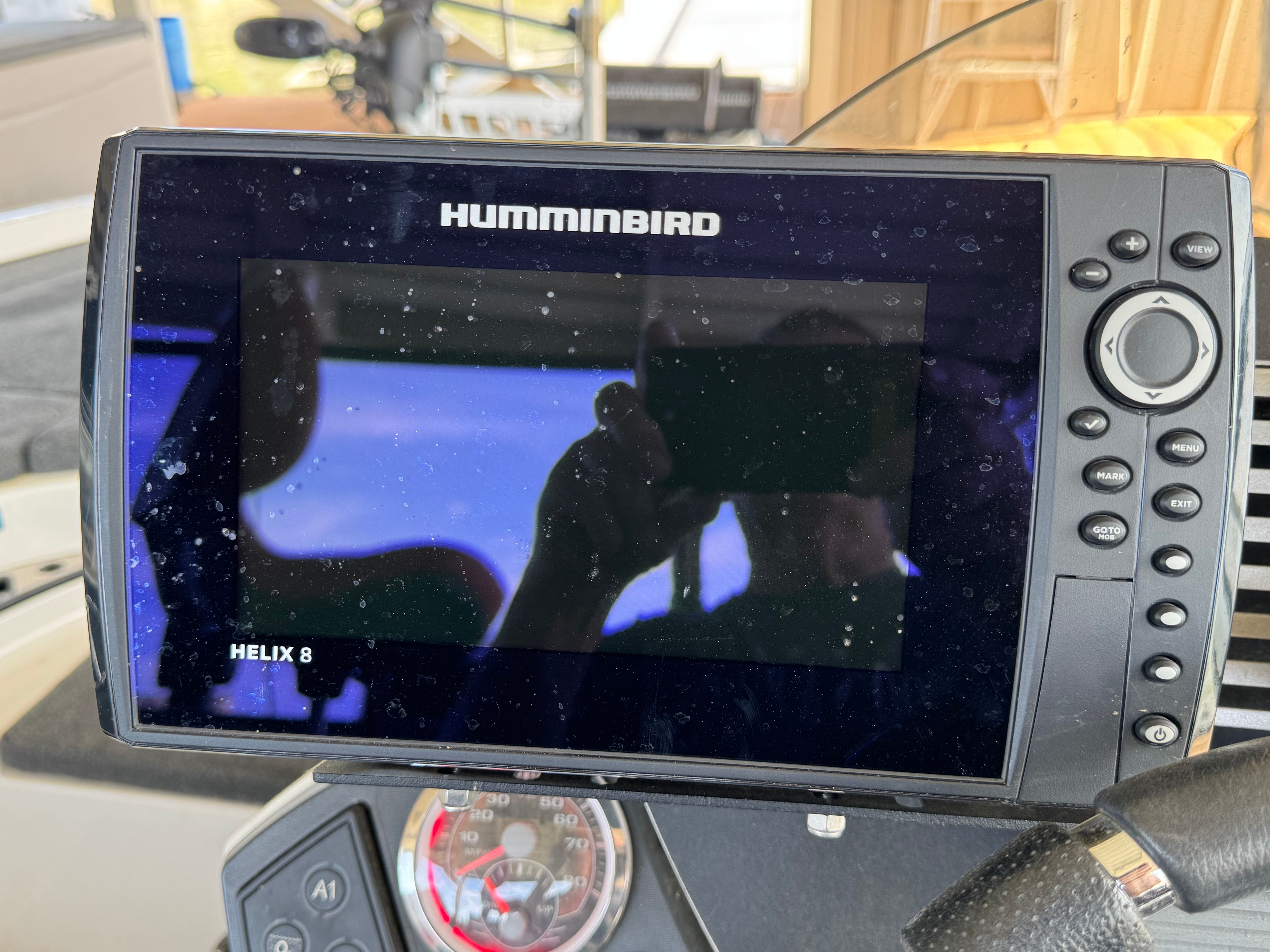 Humminbird Helix 8 on 2015 Ranger Z521 Comanche boat.