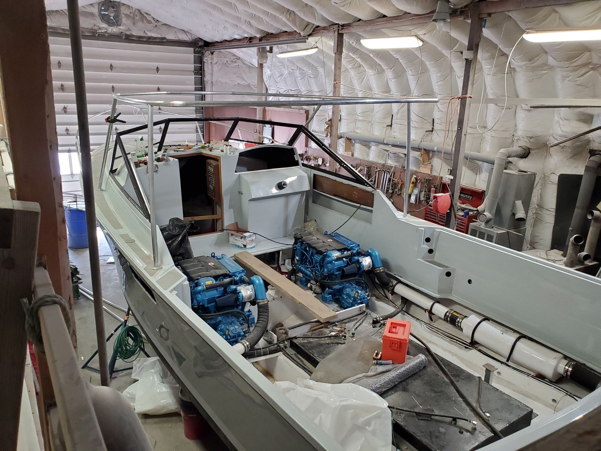 Refit underway