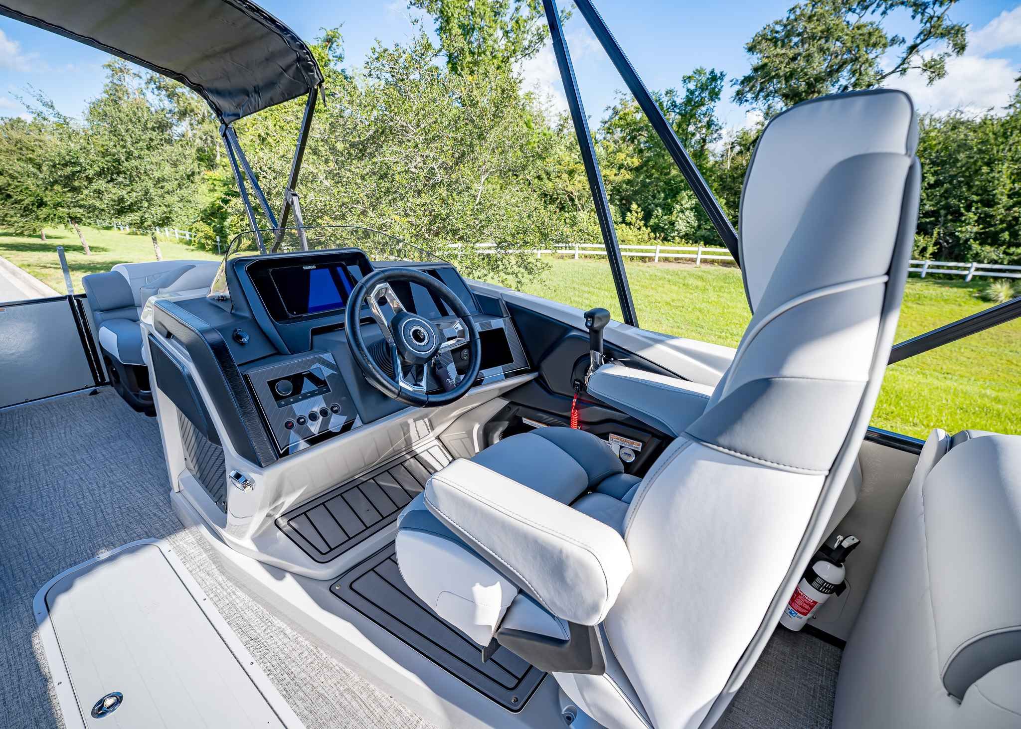 2025 Tahoe Pontoon Cascade 25 Quad Lounge - 19