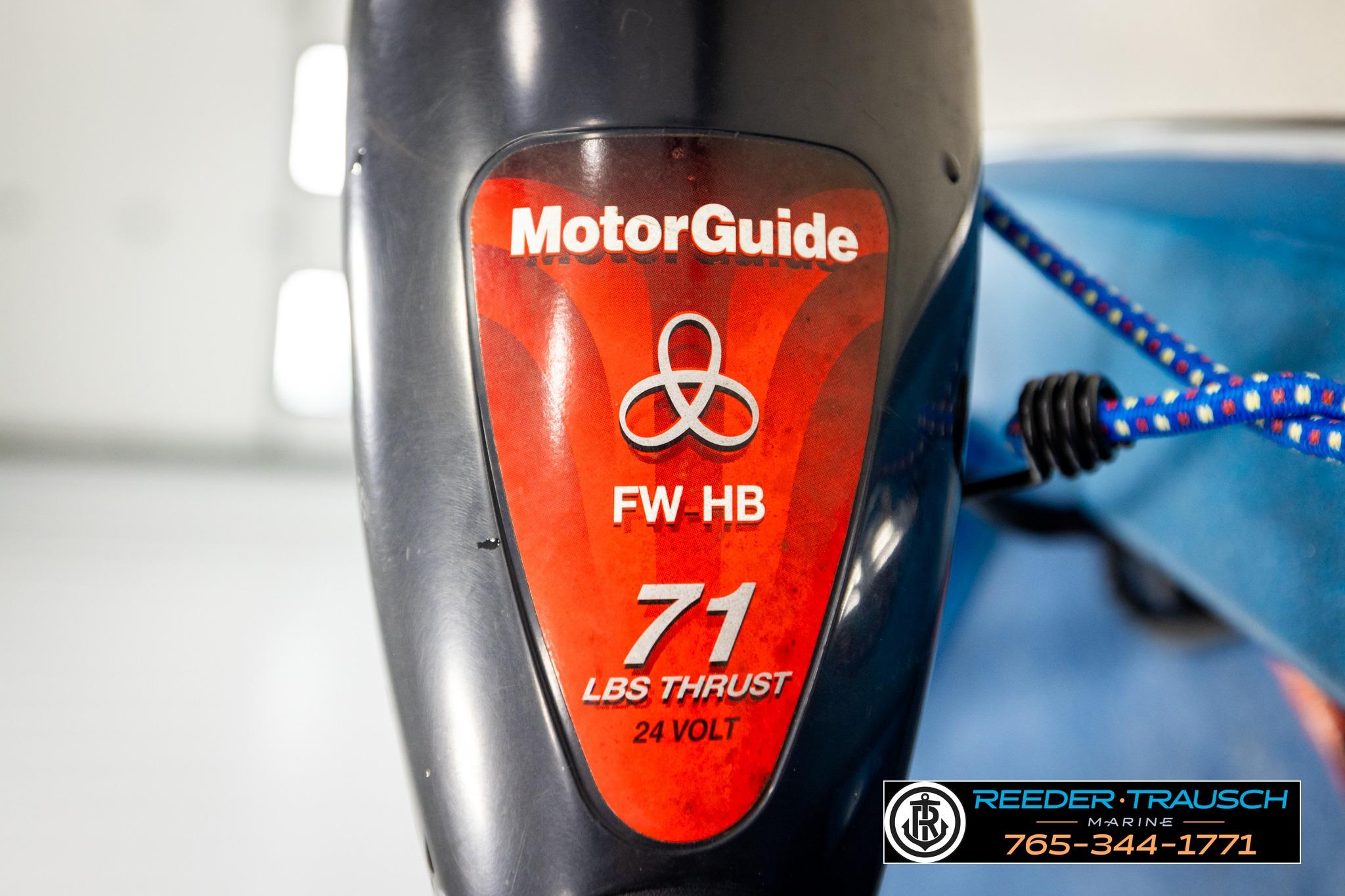 MotorGuide FW-HB 71 lbs thrust, 24 volt motor on 1980 Ranger 175 VS boat.
