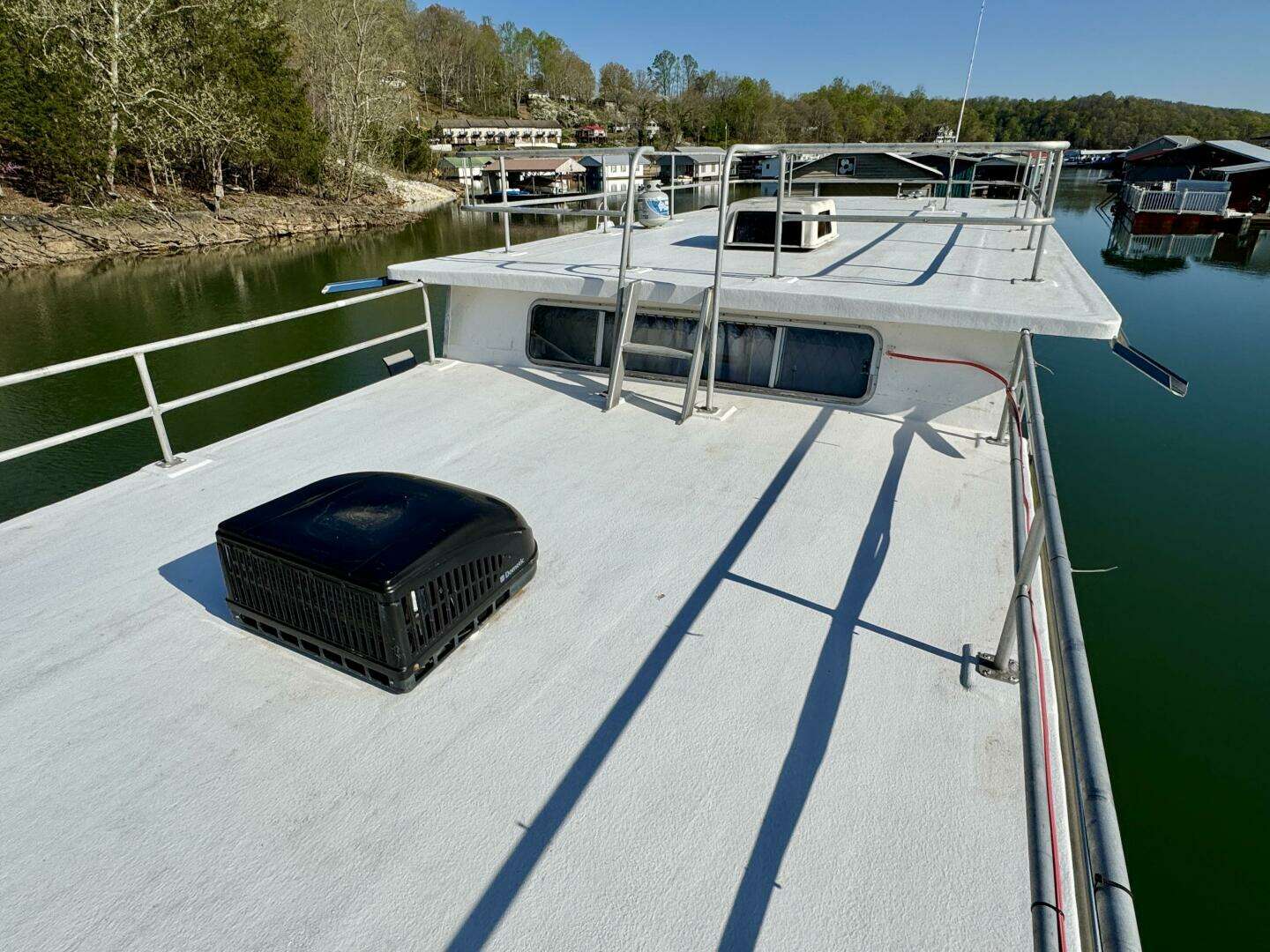 1977 Sumerset 14 x 58 Aluminum Hull Houseboat with Catwalks - Image 80