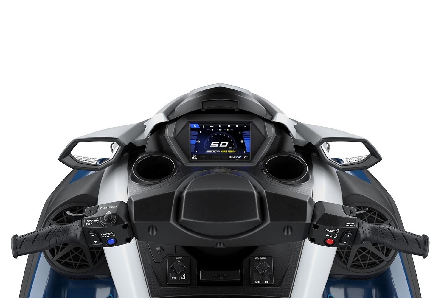 Manufacturer Provided Image: 2026 Yamaha WaveRunner FX HO dashboard with digital display and controls.