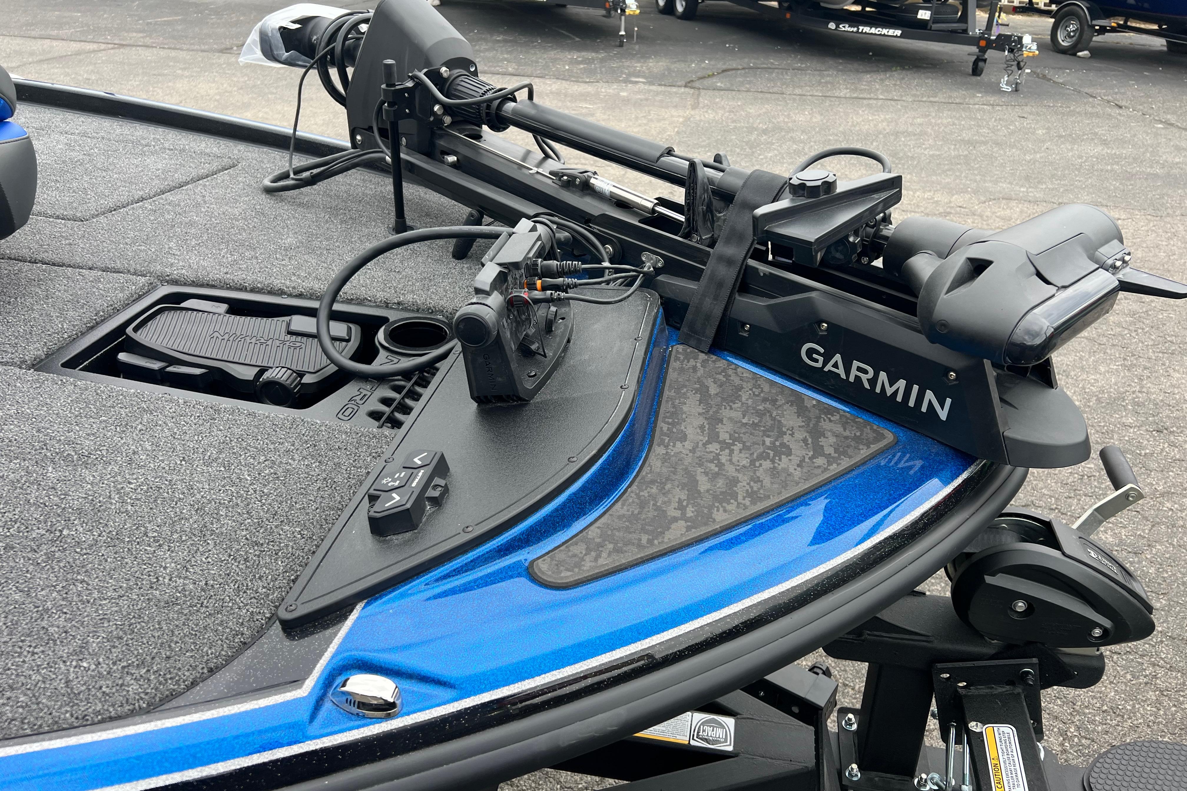 2026 Nitro Z20 XL Pro boat with Garmin equipment on deck.