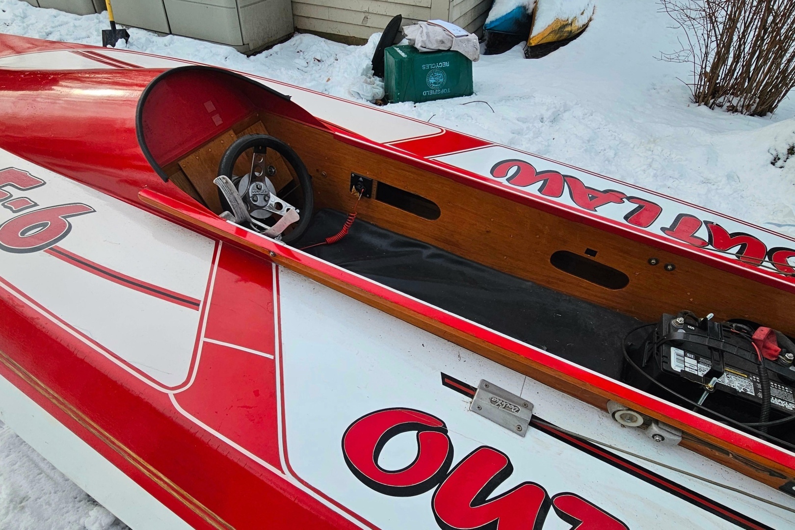 1987 Custom 13' De Silva F Class Akly Race Boat - Image 8