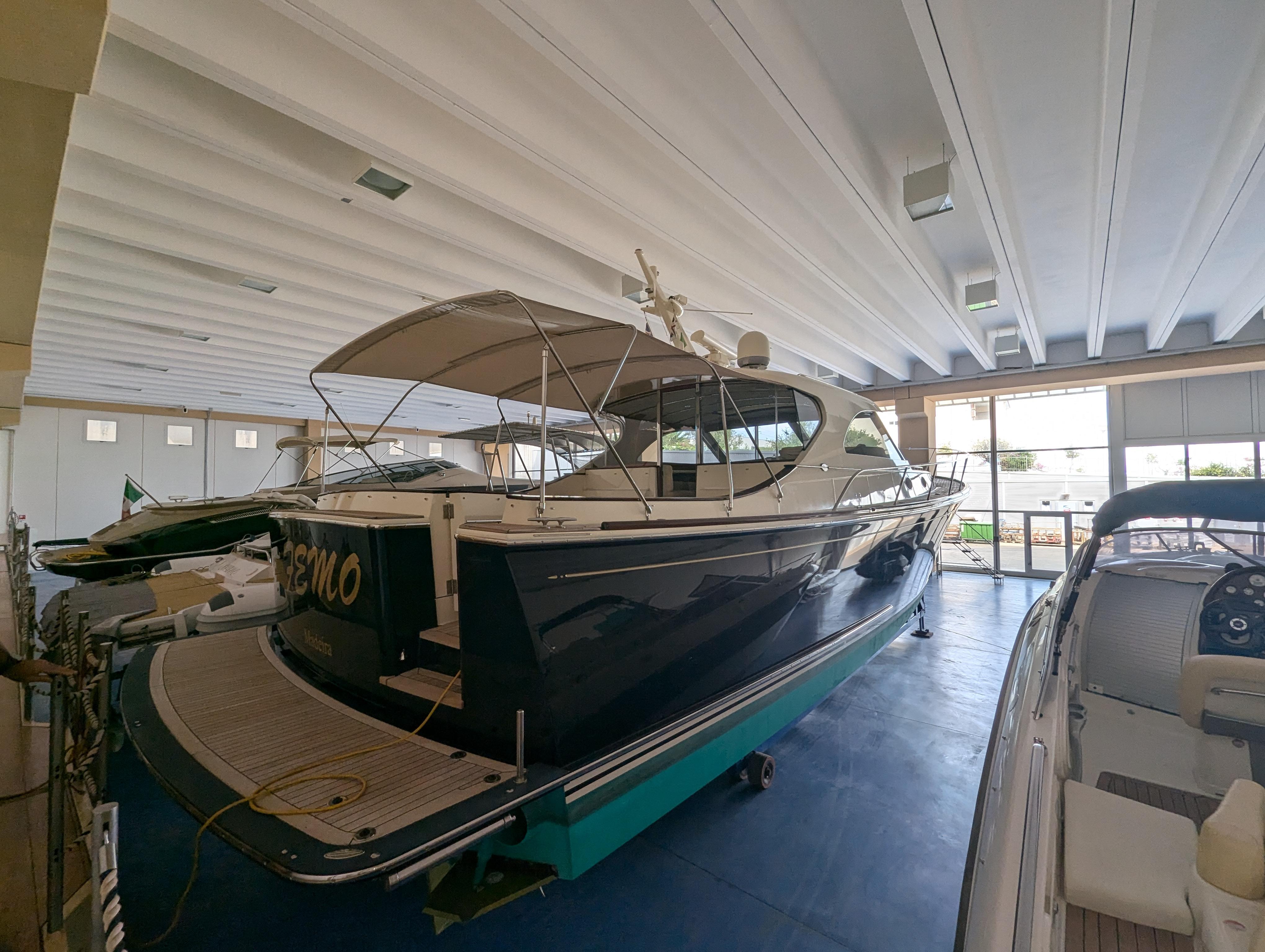 San Juan 48 on drydock