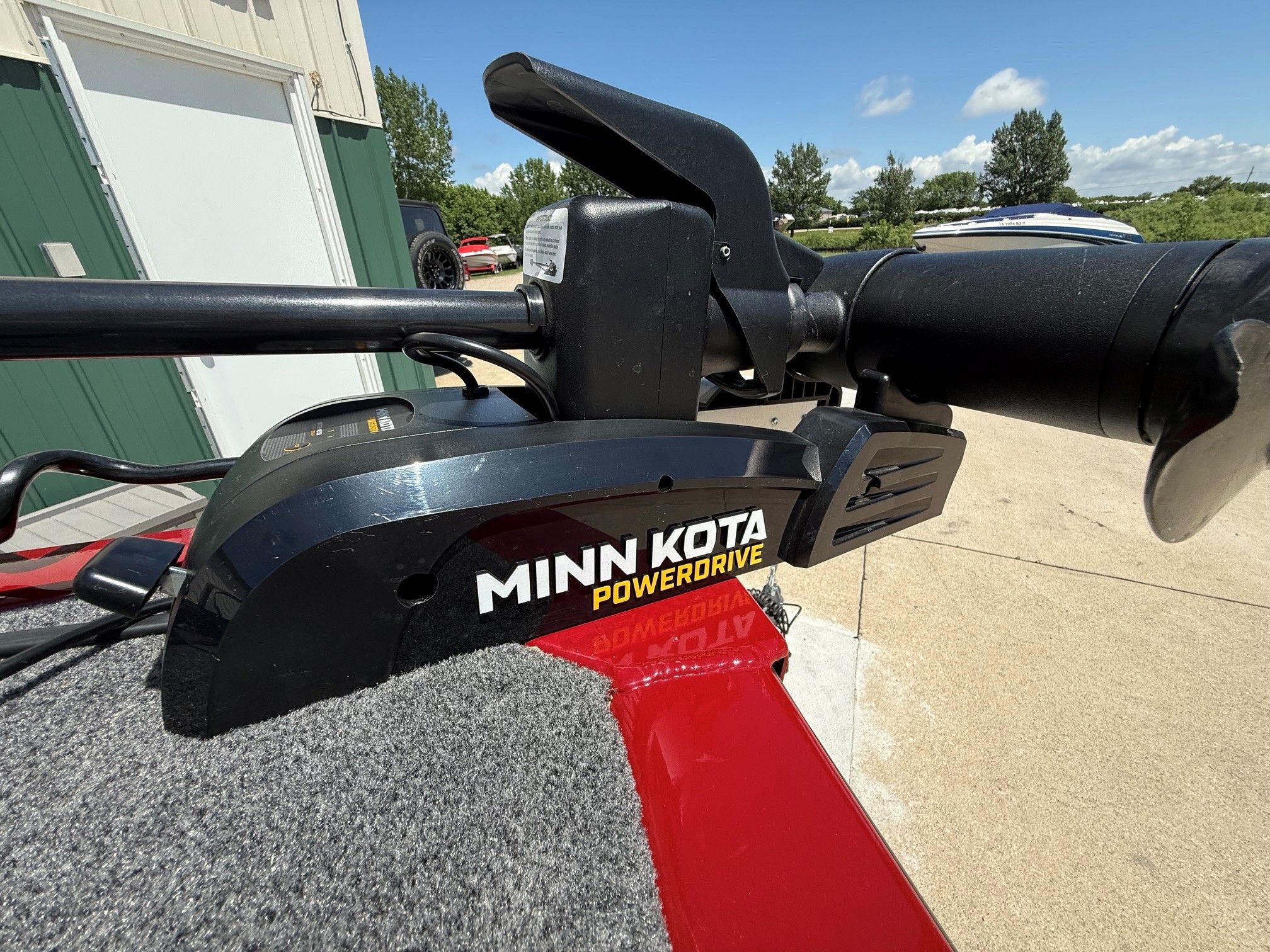 Minn Kota PowerDrive on Tracker Pro Guide V175, 2024.