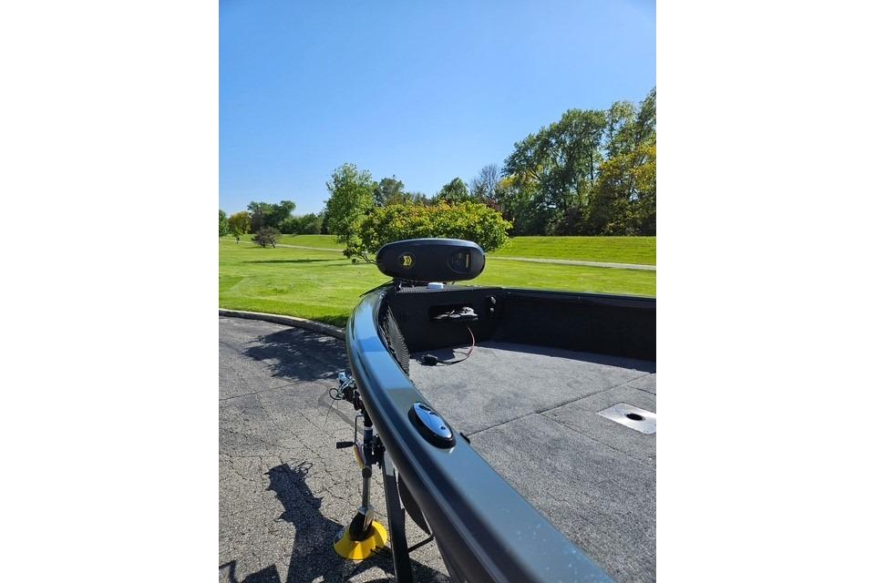2026 Ranger VS1882SC Angler boat on a sunny day, parked on a paved area.