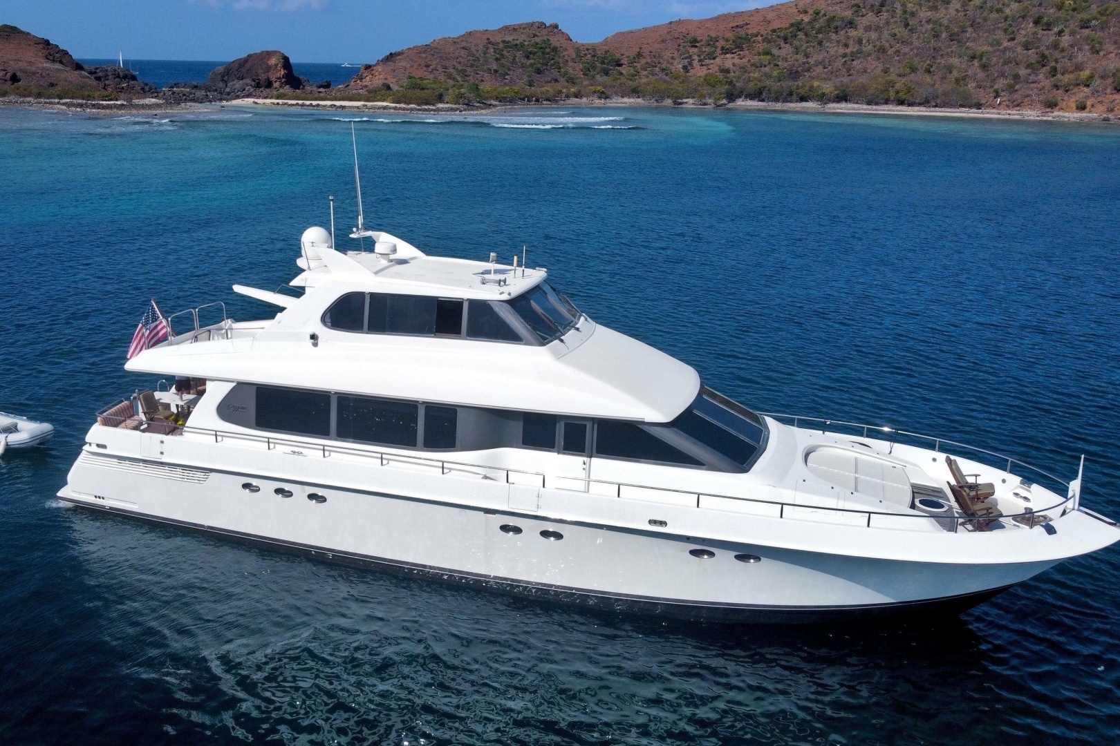 1998 Lazzara Yachts 76 Skylounge Grand Salon - Image 134