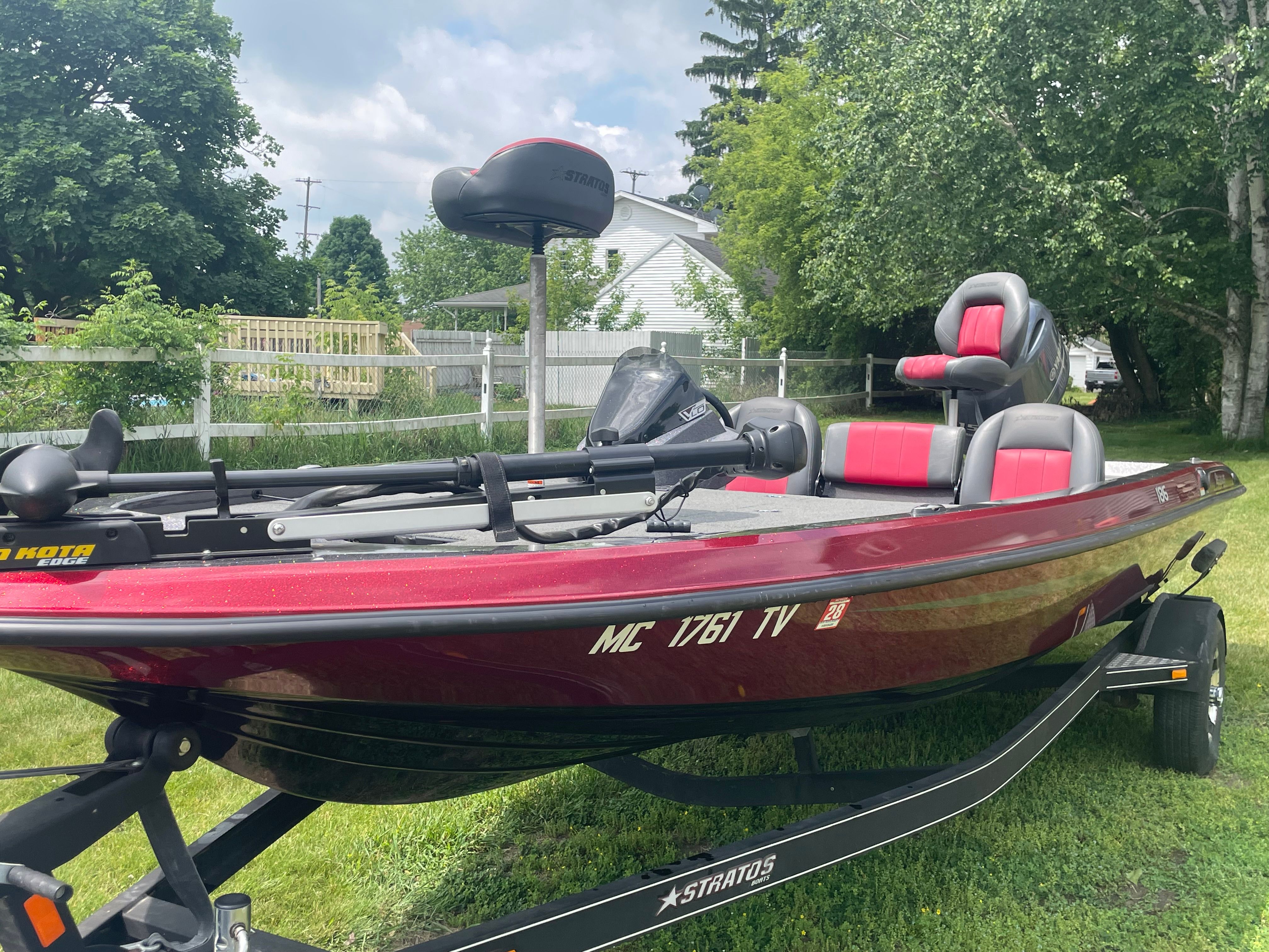 2015 Stratos 186 Bass Boat