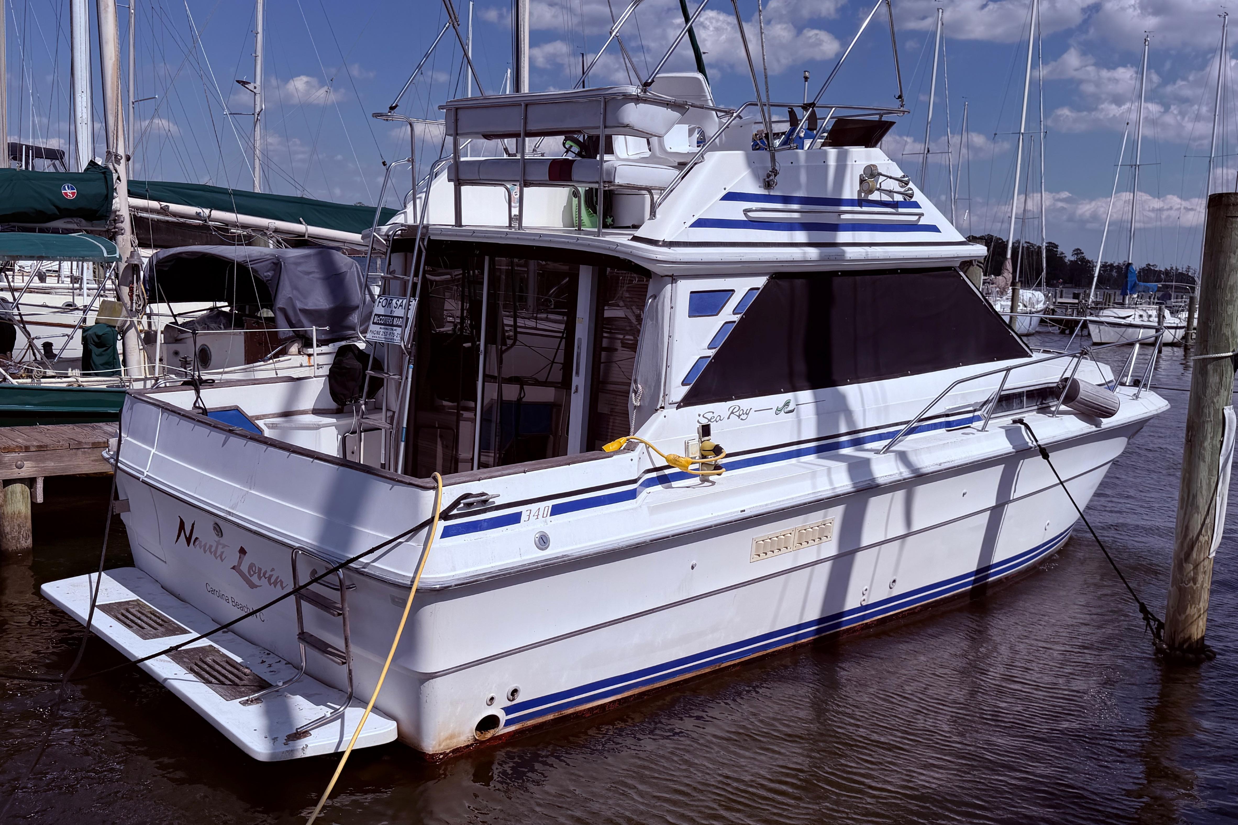 1987 Sea Ray 340 Sedan Bridge
