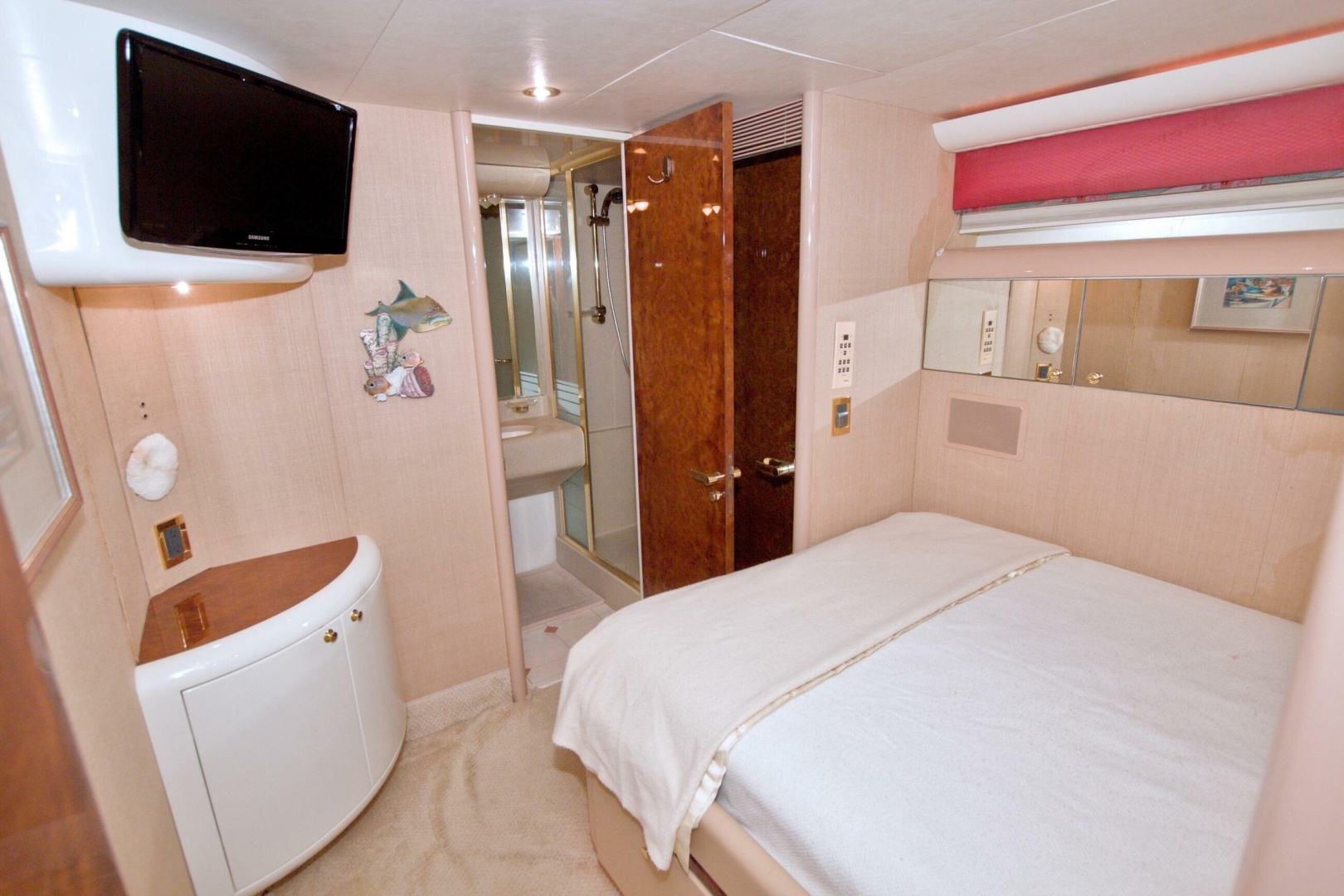 1998 Lazzara Yachts 76 Skylounge Grand Salon - Image 40