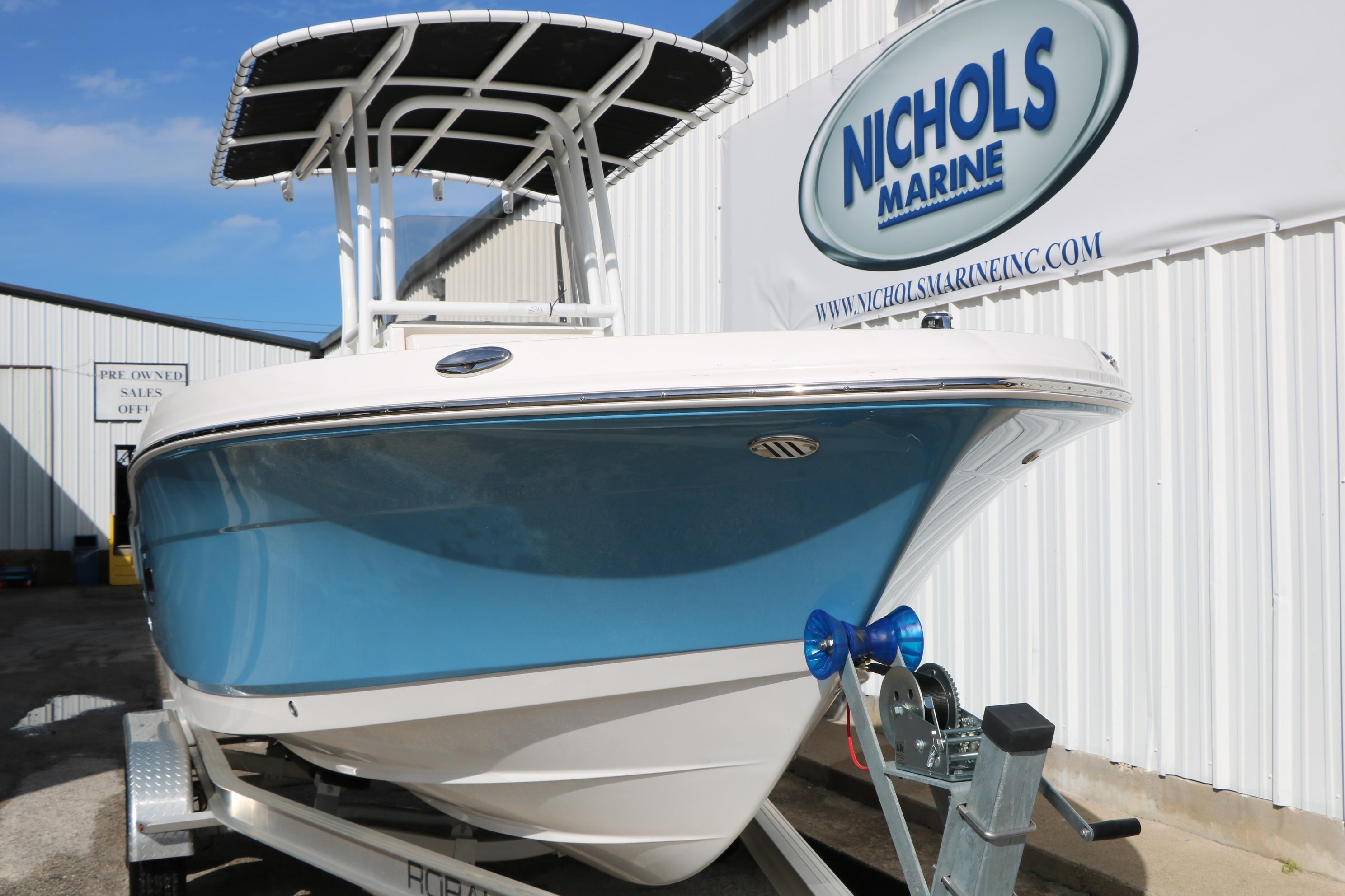 2026 Robalo R200 Center Console boat at Nichols Marine dealership.