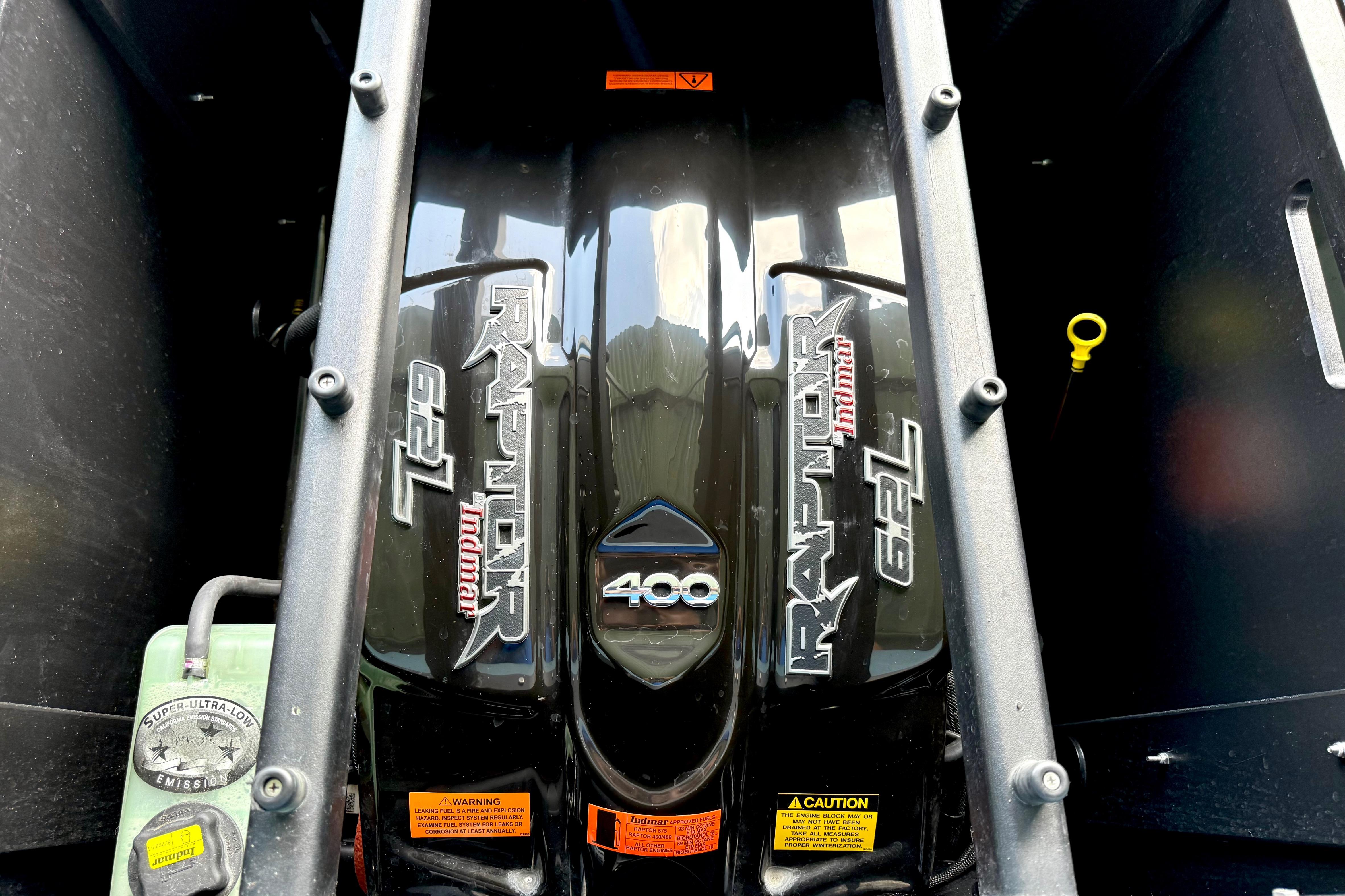 2021 Tige Z3 boat engine, Raptor Indmar 6.2L, 400 horsepower.