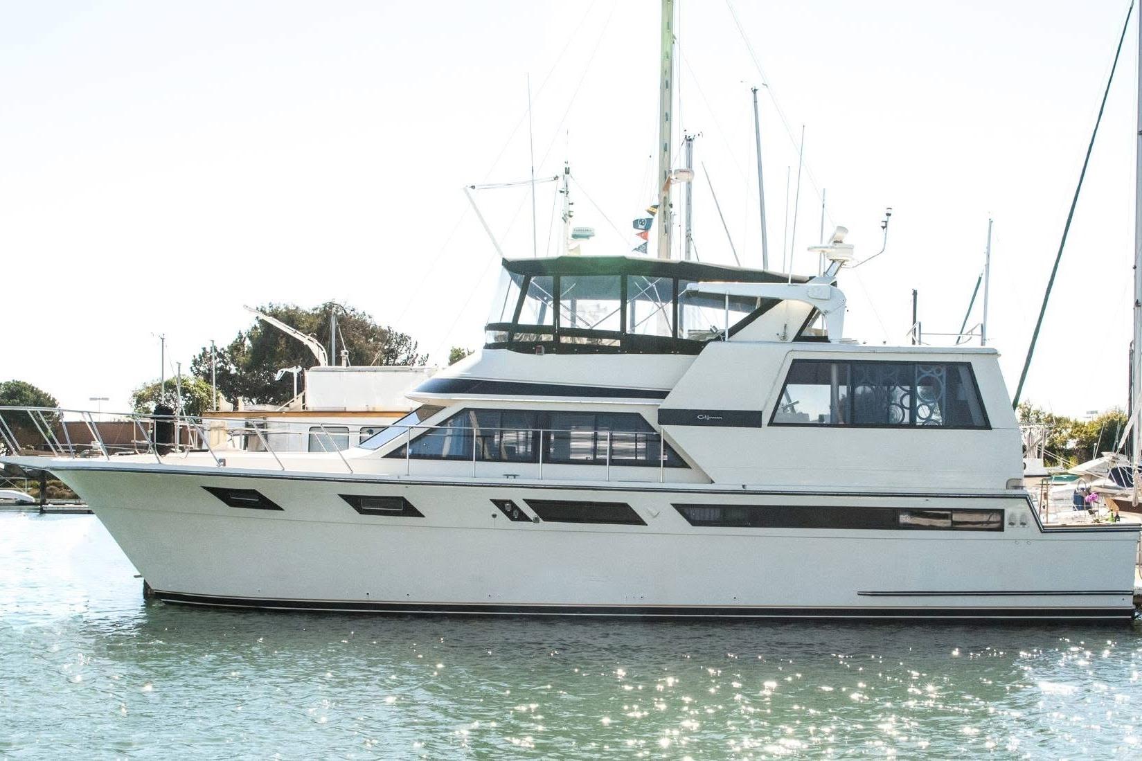 1987 Californian 53 Cockpit Motor Yacht