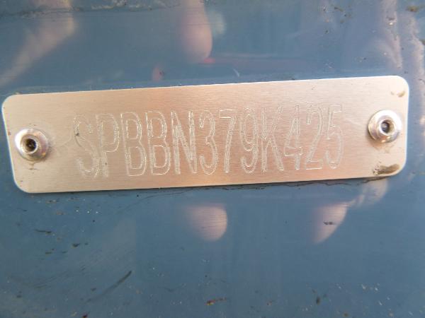 Hull identification number on a 2025 Sea Pro 230 Bay boat.