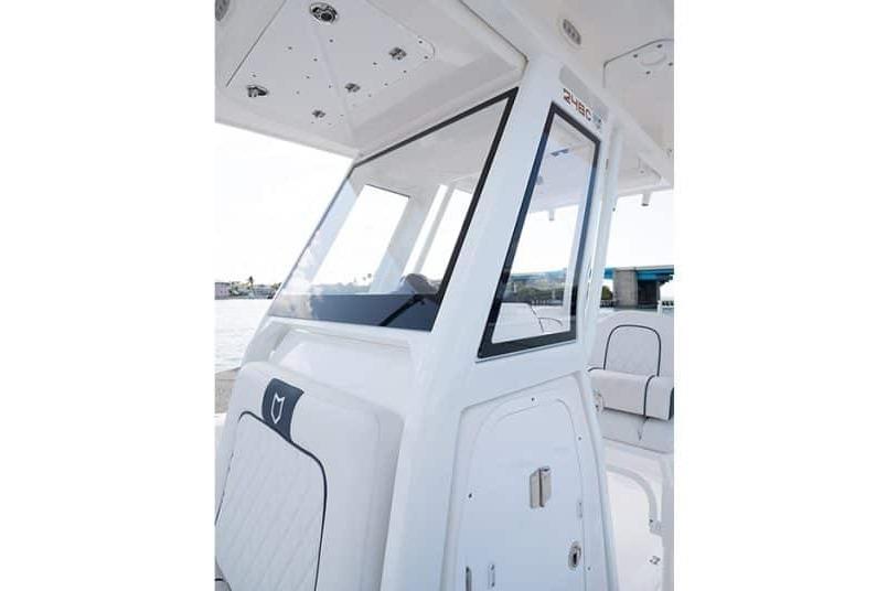 2027 Sea Fox 248 Commander boat interior with sleek design and modern features.