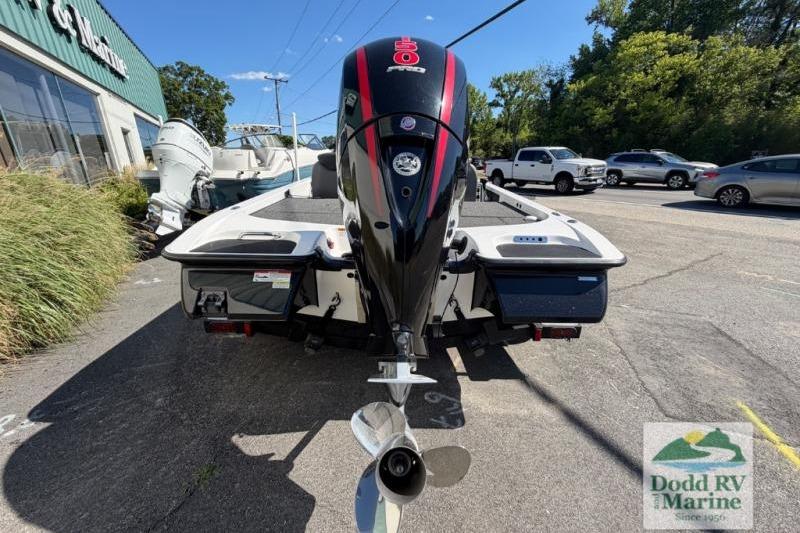 2021 Caymas CX 18 SS boat with powerful outboard motor at Dodd RV Marine.