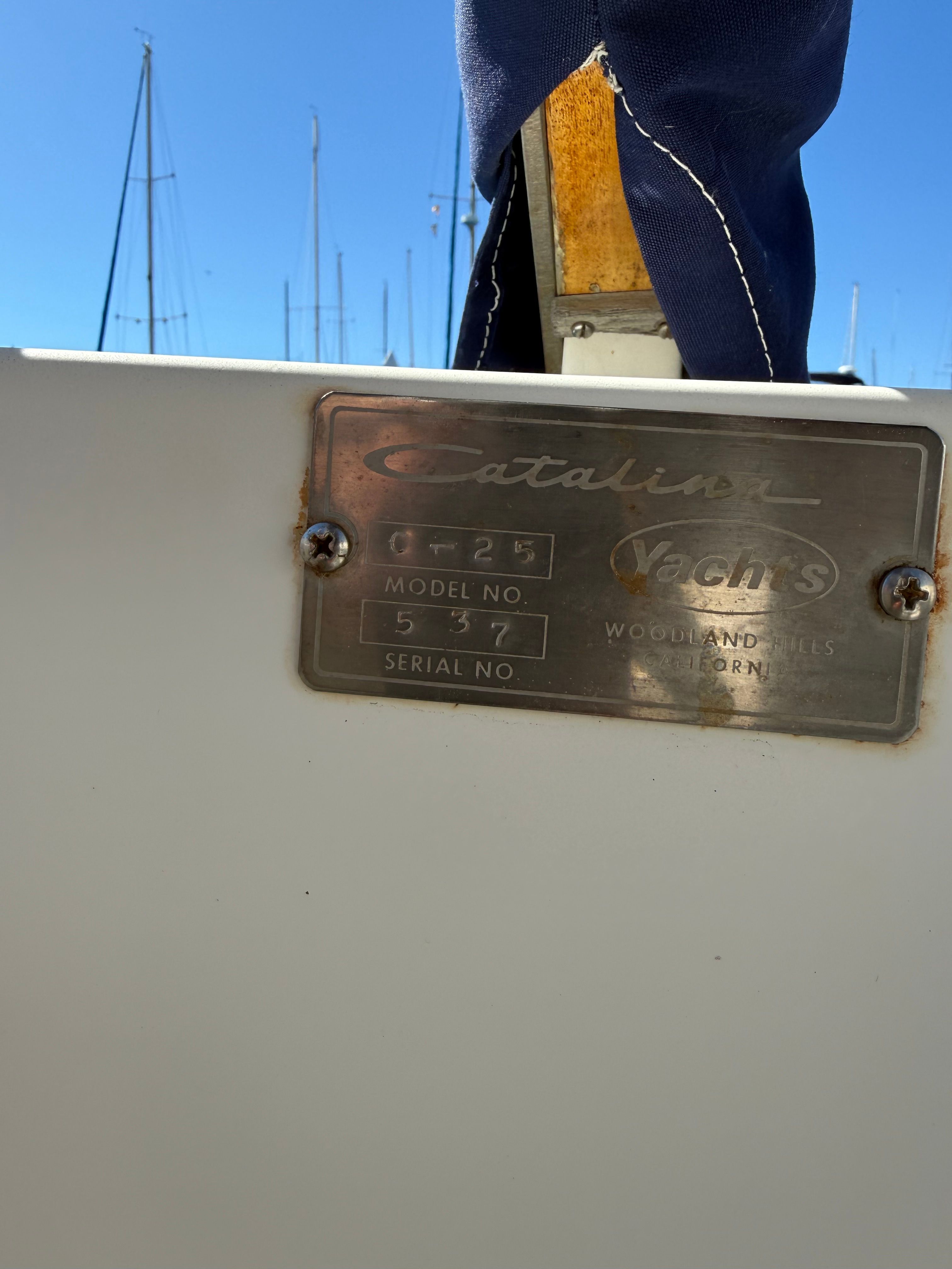 1978 Catalina 25 - 9