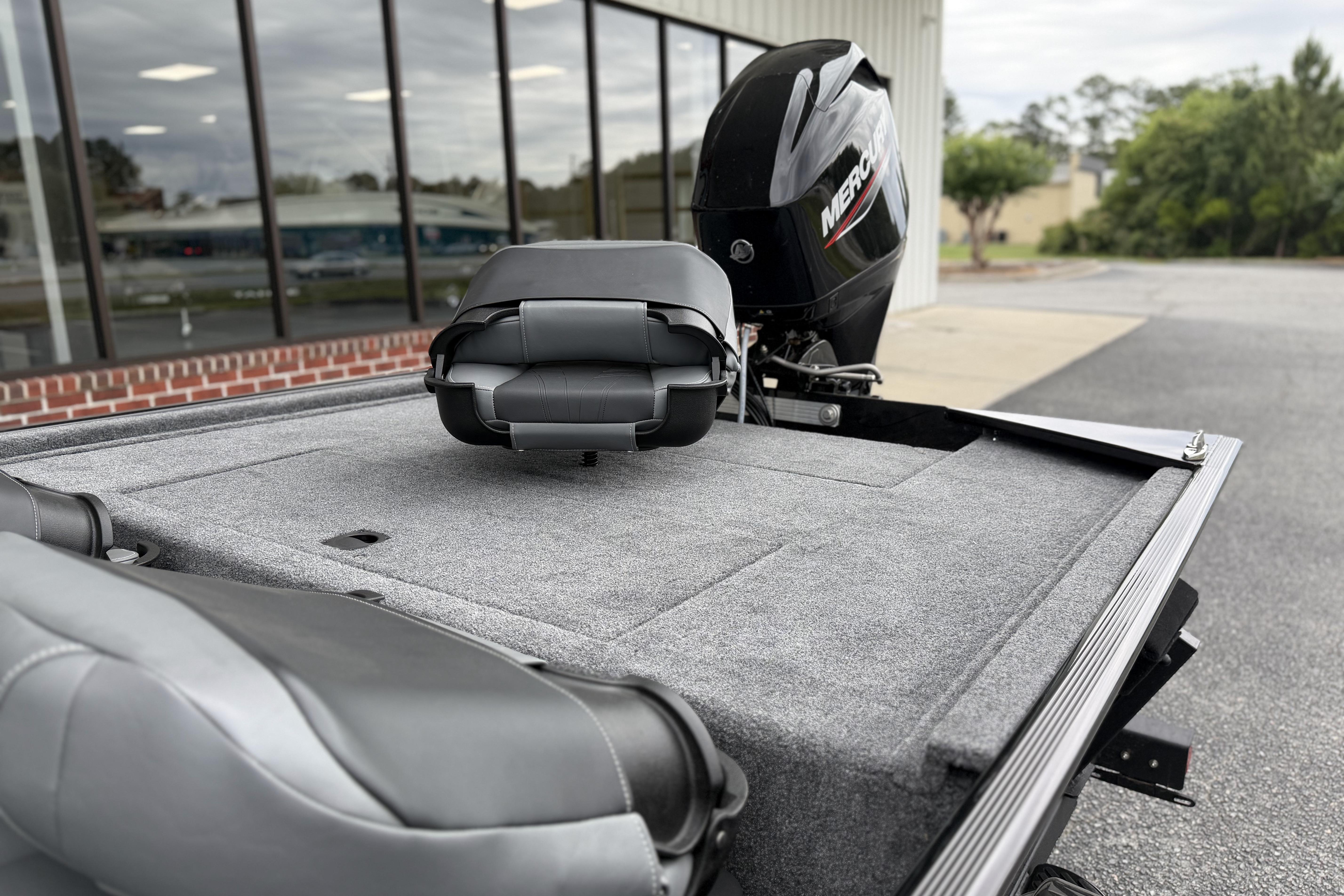 2026 Tracker Bass Tracker Classic XL boat with Mercury engine, featuring spacious seating.