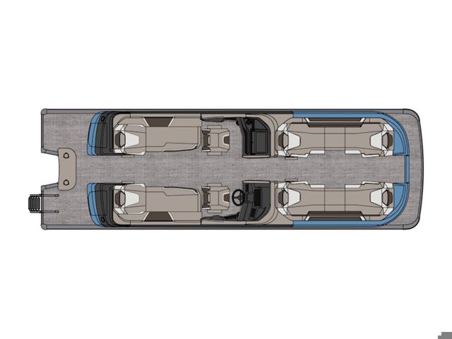 2026 Avalon Excalibur Quad Lounge Windshield 27 FT - 9