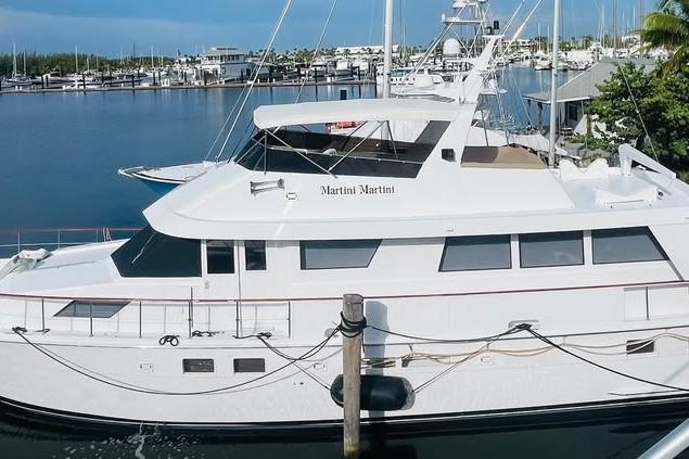 1991 Hatteras 70 Cockpit Motor Yacht