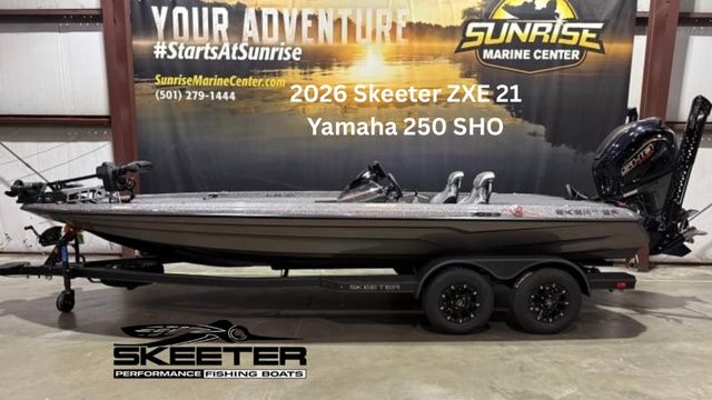 2026 Skeeter ZXE 21 W/Yamaha 250 "SHO" - 2