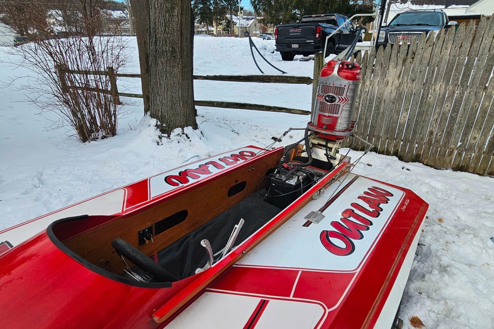 1987 Custom 13' De Silva F Class Akly Race Boat - Image 5