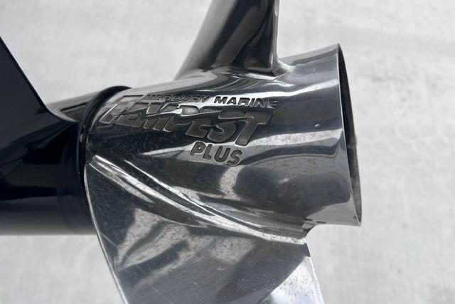 Mercury Marine Tempest Plus propeller on 2021 Tracker Pro Team 195 TXW Tournament Edition.