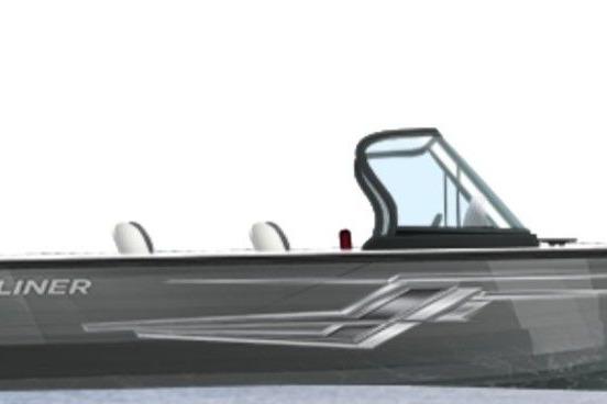 2026 Crestliner 2050 Authority boat with sleek design and modern windshield.