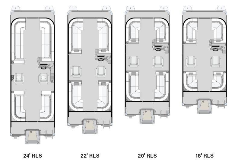 2026 Whisper Pontoons RLS