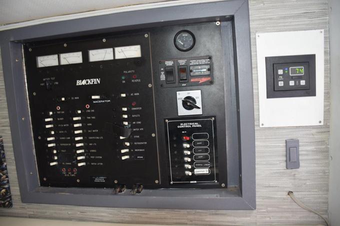 Main Electrical Panel and A/C Control